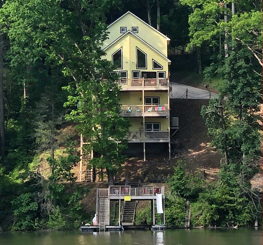 Norris Lake Properties | Faith, Family, Friends; Norris Lake House Rental | View from the Lake